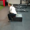 Optimized-box squat